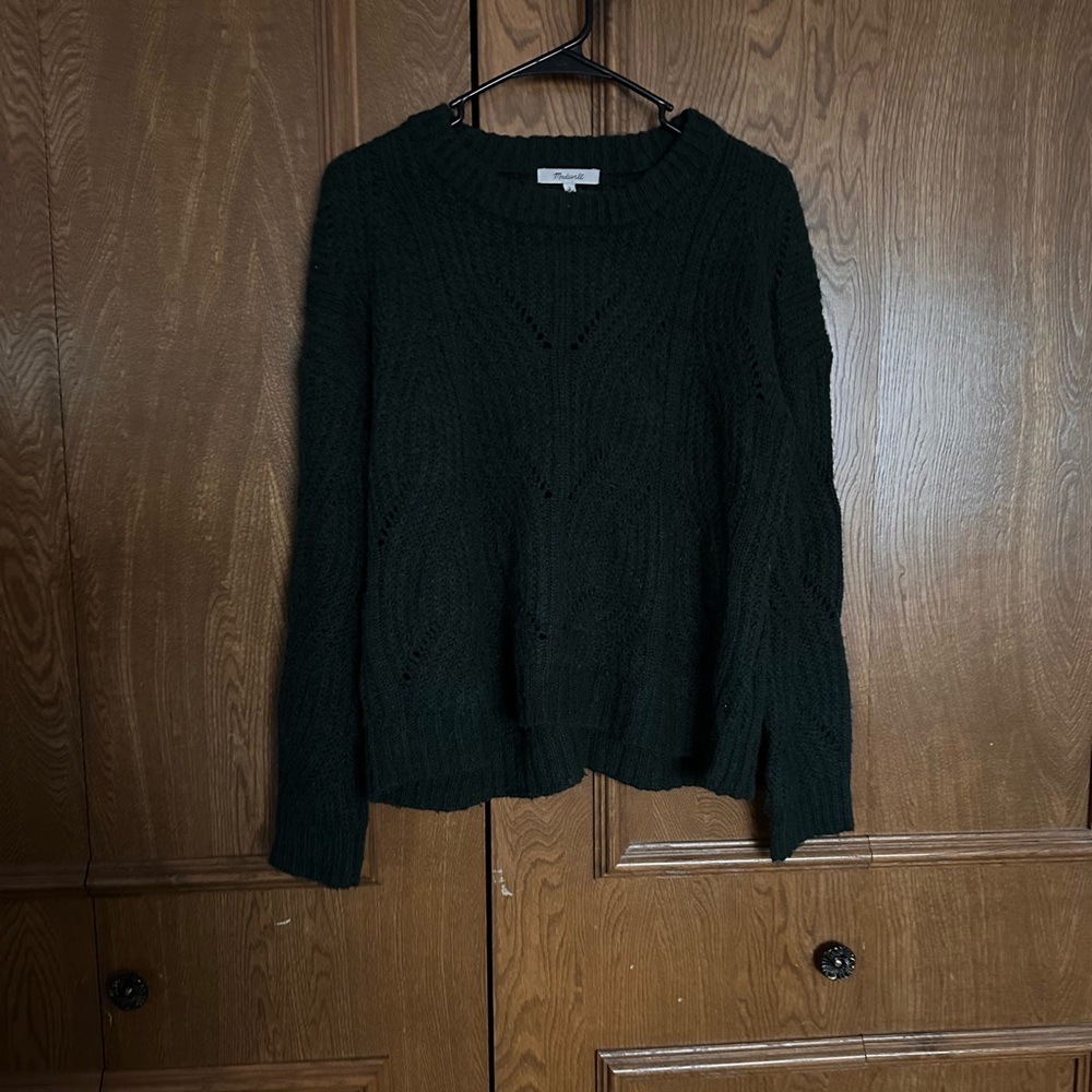 Madewell Women's Dark Green Sweater